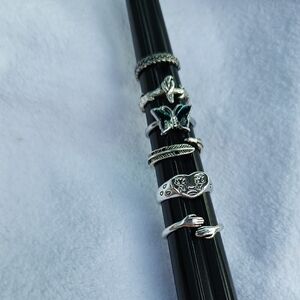 Elegant Fashion 6 Pc Ring Set